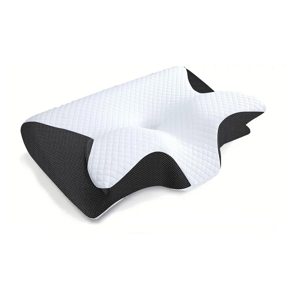 Ergonomic Memory Foam Pillow For Neck Support And Alignment