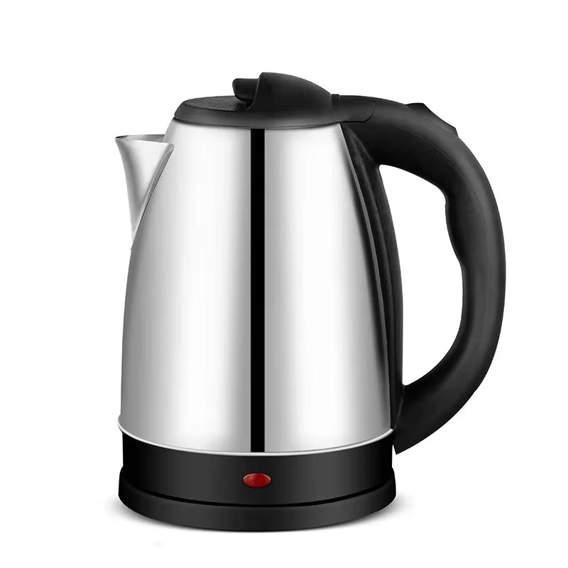 2.0L Stainless Steel Electric Kettle Silver Grey Base Separation 