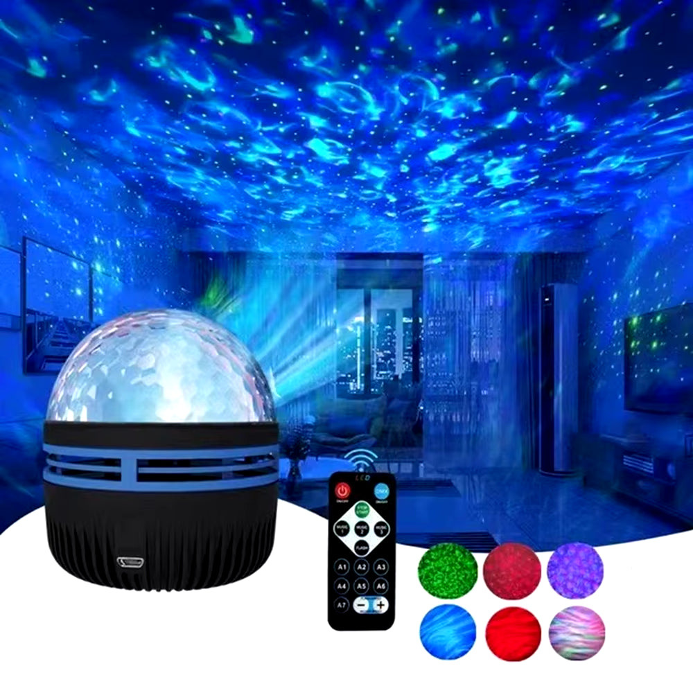 Aurora Night Lights Projector With Auto Rotating 