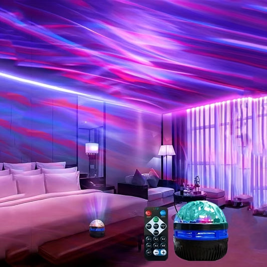 Aurora Night Lights Projector With Auto Rotating 