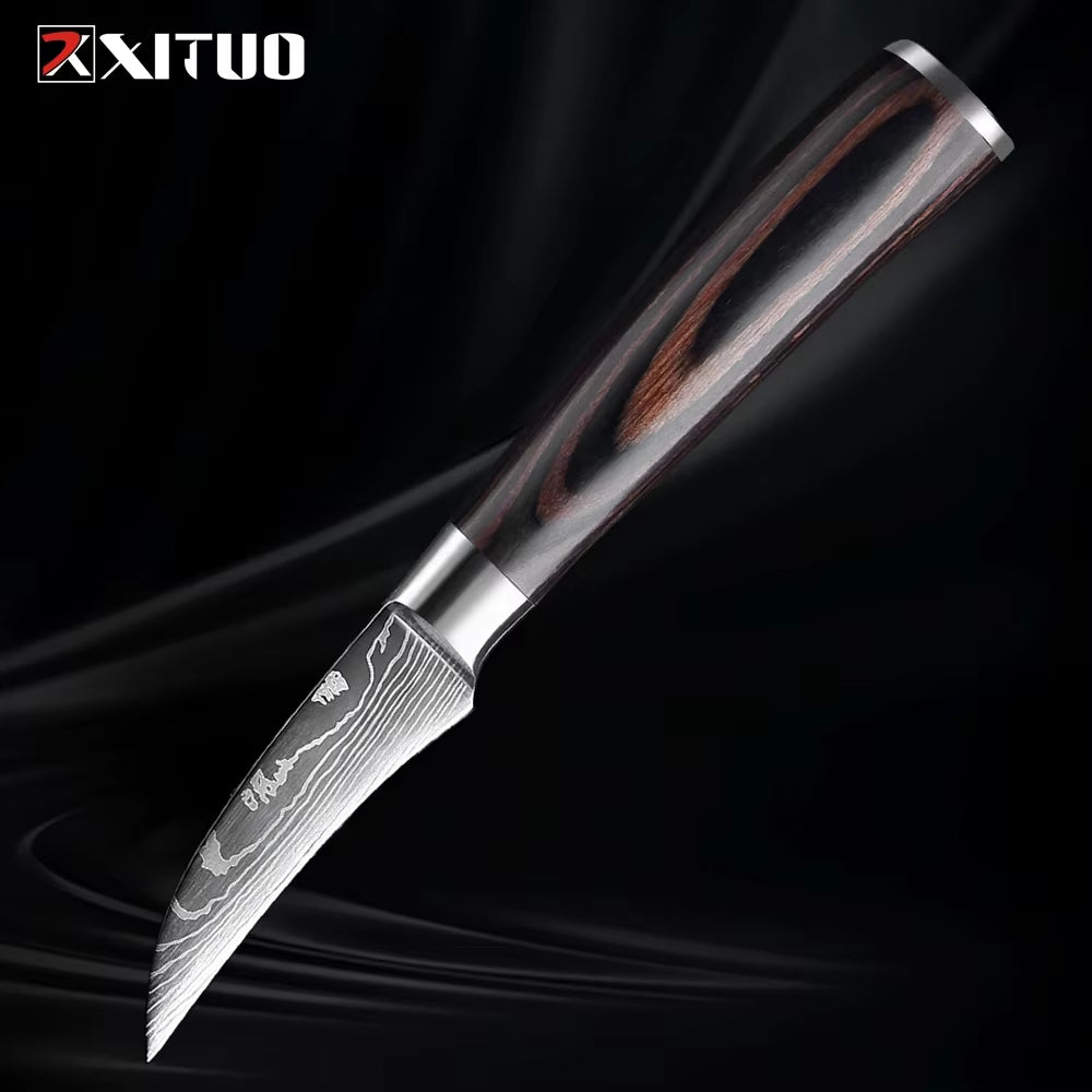 Sharp! Professional Chef Santoku Knife Set 